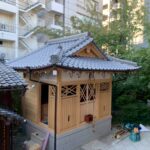 平等寺　十九社　改修工事